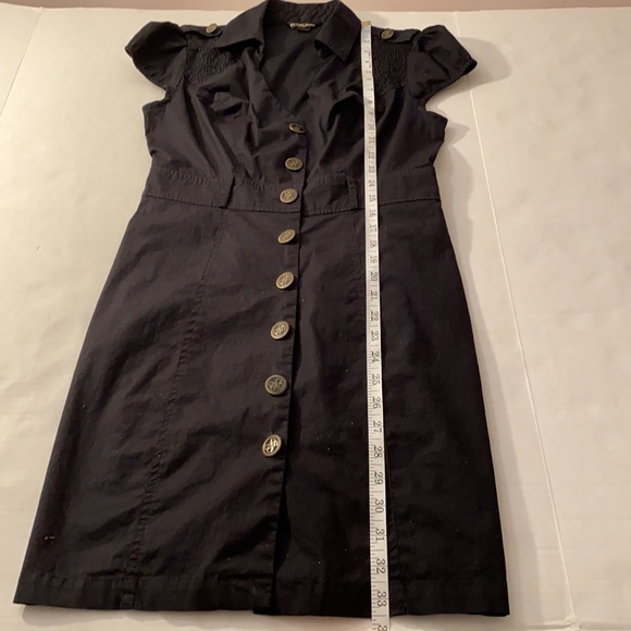 Vintage Y2K Guess Black button down tunic / dress - Picture 8 of 13